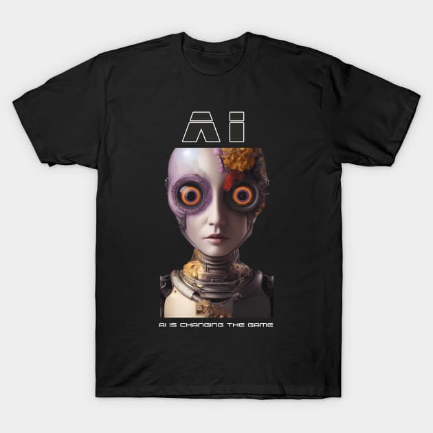 From Sci-Fi to Reality: AI Takes Over T-Shirt by Aleksandar NIkolic
